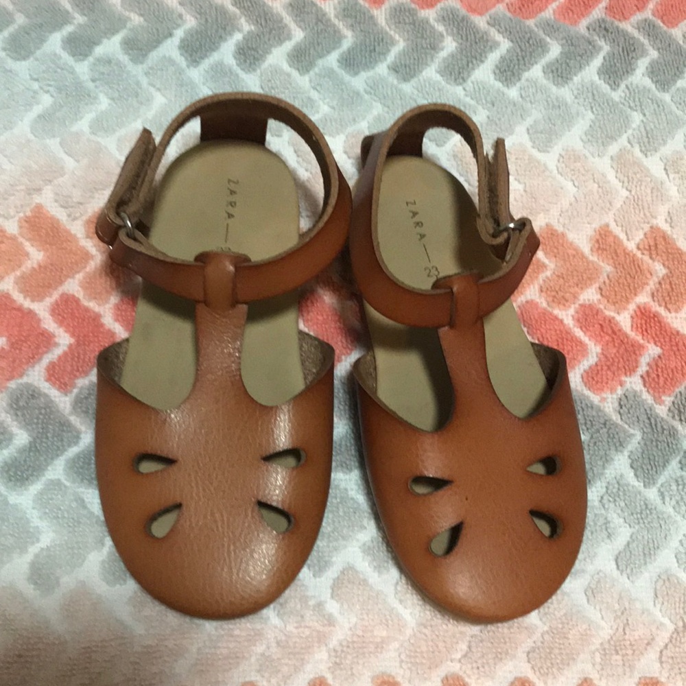 Brown sandals
